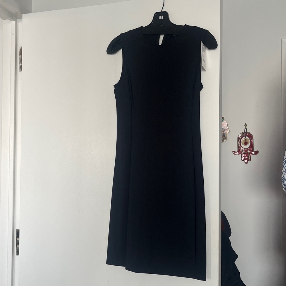 Theory Classic Black Sleeveless Dress